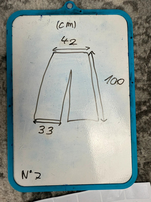 Pantalon baggy jean large skater Japanese balloon streetwear y2k vintage hip-hop 34US n•7