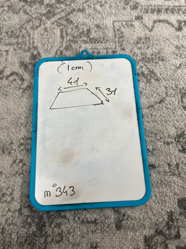 Jupe dentelle y2k custom handmade grunge goth emo skirt jean taille L n•343