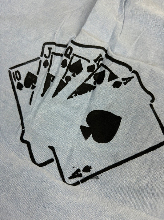 Chemise Dickies large baggy design streetwear y2k hip-hop fait main taille XXL n•474