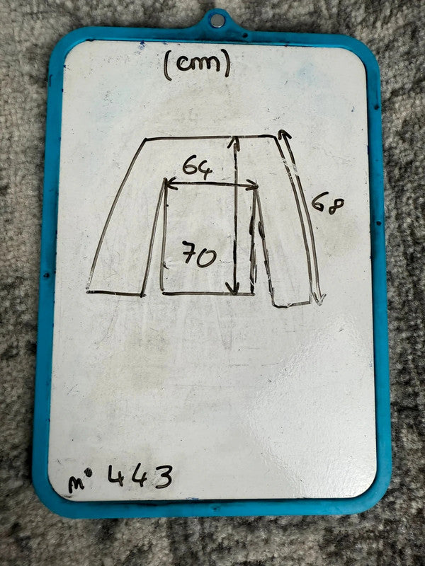 Manteau en tapisserie design unique vintage fait main upcyclé retravaillé tissé taille XL n•443