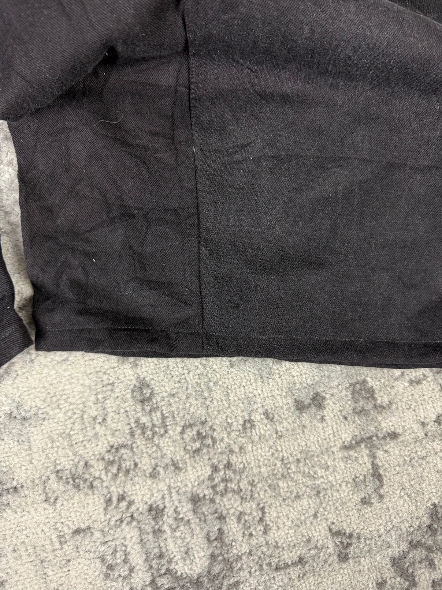 Pantalon baggy en denim upcyclé large style skater streetwear y2k hip-hop 90’s - Pièce unique M n•14