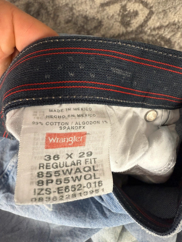 Pantalon baggy jean large skater Japanese balloon streetwear JNCO y2k vintage hip-hop 36US n•59