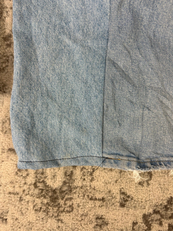 Pantalon baggy jean large skater Japanese balloon streetwear JNCO y2k vintage hip-hop 36US n•59