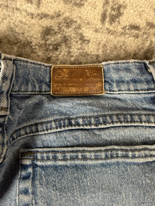 Pantalon baggy jean large skater Japanese balloon streetwear JNCO y2k vintage hip-hop 30US n•61