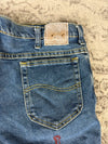 Pantalon baggy jean large skater Japanese balloon streetwear JNCO y2k vintage hip-hop 38US n•4