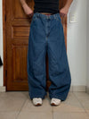 Pantalon baggy jean large skater Japanese balloon streetwear JNCO y2k vintage hip-hop 38US n•4