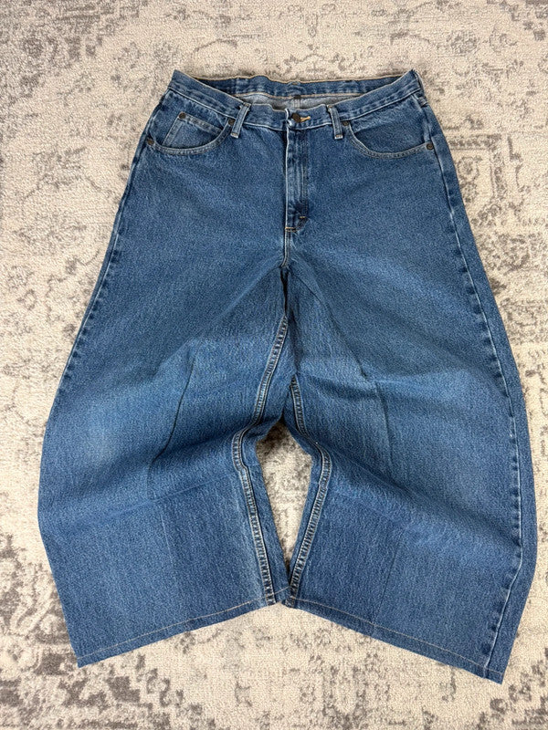 Pantalon baggy jean large skater Japanese balloon streetwear y2k vintage hip-hop 34US n•7