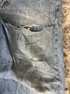 Pantalon baggy jean large skater Japanese balloon streetwear JNCO y2k vintage hip-hop 34US n•63