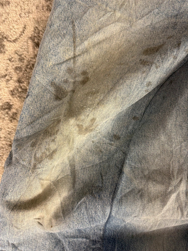 Pantalon baggy jean large skater Japanese balloon streetwear JNCO y2k vintage hip-hop 38US n•64