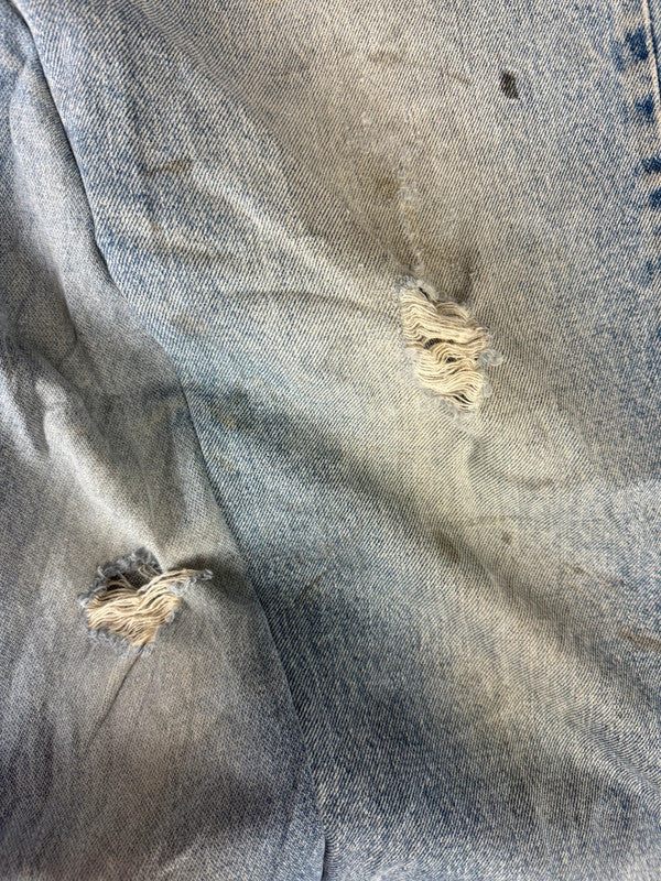 Pantalon baggy jean large skater Japanese balloon streetwear JNCO y2k vintage hip-hop 38US n•64