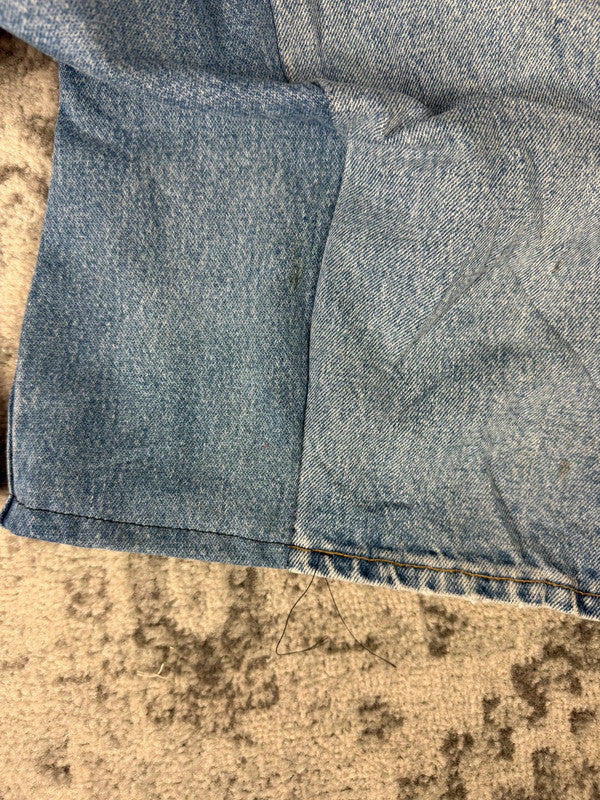 Pantalon baggy jean large skater Japanese balloon streetwear JNCO y2k vintage hip-hop 38US n•64