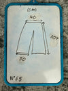 Pantalon baggy jean large skater Japanese balloon streetwear JNCO y2k vintage hip-hop 32US n•65