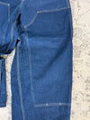 Pantalon baggy jean large skater Japanese double knee streetwear JNCO y2k vintage hip-hop 34US n•146