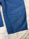 Pantalon baggy jean large skater Japanese double knee streetwear JNCO y2k vintage hip-hop 34US n•146