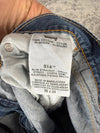 Pantalon baggy jean large skater Japanese balloon streetwear JNCO y2k vintage hip-hop 36US n•148