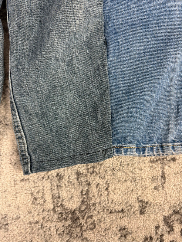 Pantalon baggy jean large skater Japanese balloon streetwear JNCO y2k vintage hip-hop L n•119