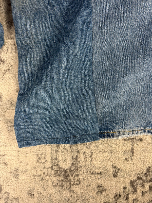 Pantalon baggy jean large skater Japanese balloon streetwear JNCO y2k vintage hip-hop M n•120