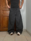 Pantalon baggy jean large skater Ghost girl lil peep balloon streetwear y2k vintage hip-hop L n•186