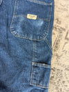 Pantalon baggy jean large skater Japanese balloon streetwear JNCO y2k vintage hip-hop 32US n•247