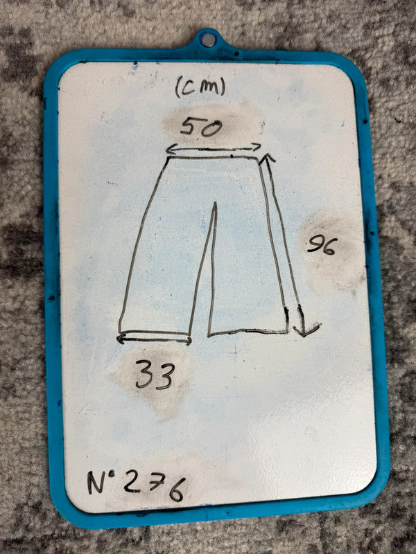 Pantalon baggy jean large skater Japanese balloon streetwear JNCO y2k vintage hip-hop n•276