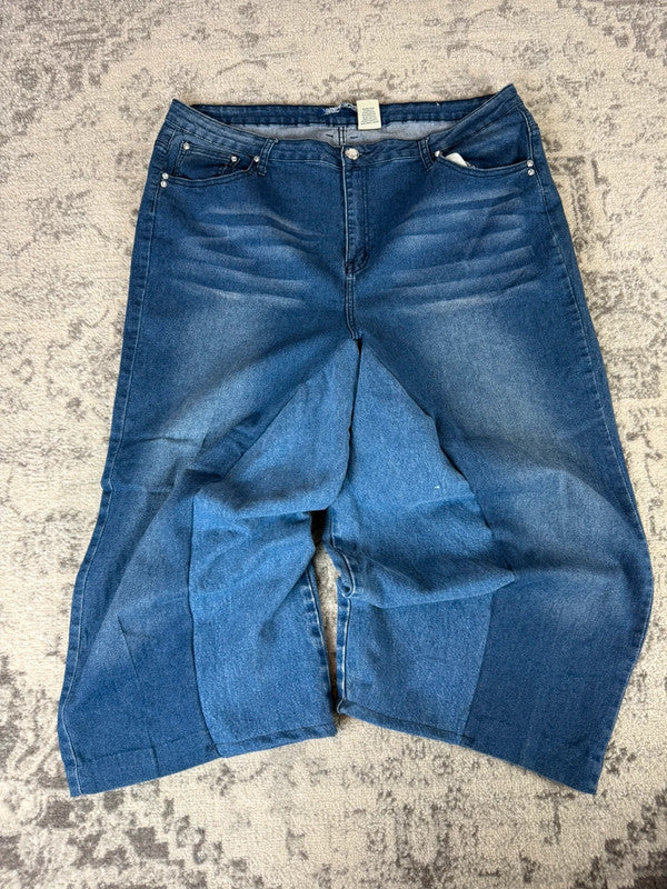 Pantalon baggy jean large skater Japanese balloon streetwear JNCO y2k vintage hip-hop n•276