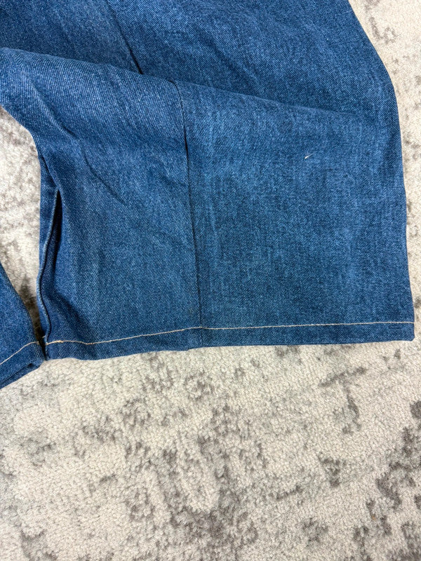 Pantalon baggy jean large skater Japanese balloon streetwear JNCO y2k vintage hip-hop XL n•12