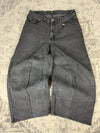 Pantalon baggy jean large skater Japanese balloon streetwear JNCO y2k vintage hip-hop M n•15