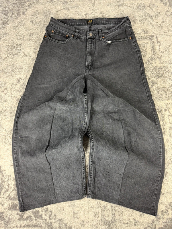 Pantalon baggy jean large skater Japanese balloon streetwear JNCO y2k vintage hip-hop M n•15