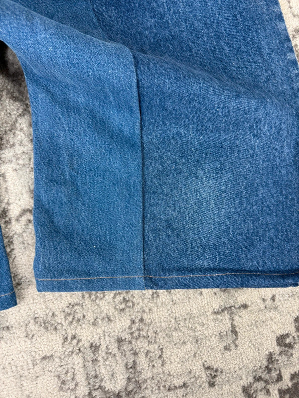 Pantalon baggy jean large skater Japanese balloon streetwear JNCO y2k vintage hip-hop L n•16