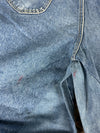 Pantalon baggy jean large skater Japanese balloon streetwear JNCO y2k vintage hip-hop L n•16