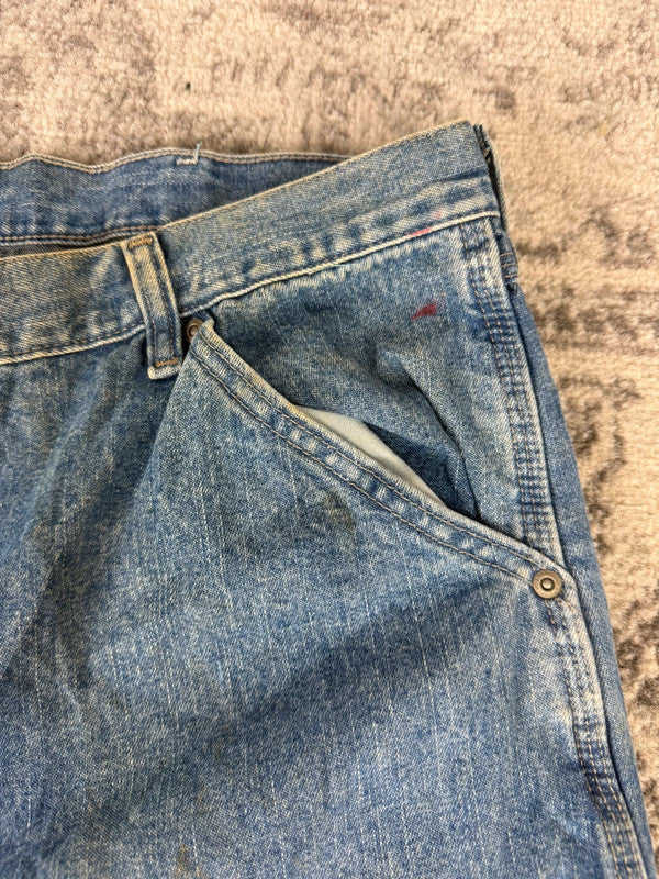 Pantalon baggy jean large skater Japanese balloon streetwear JNCO y2k vintage hip-hop 36US n•18