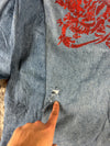 Pantalon baggy jean large skater Japanese balloon streetwear JNCO y2k vintage hip-hop 34US n•20