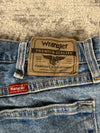 Pantalon baggy jean large skater Japanese balloon streetwear JNCO y2k vintage hip-hop 34US n•20
