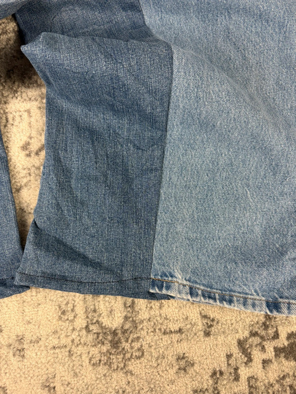 Pantalon baggy jean large skater Japanese balloon streetwear JNCO y2k vintage hip-hop 35US n•21