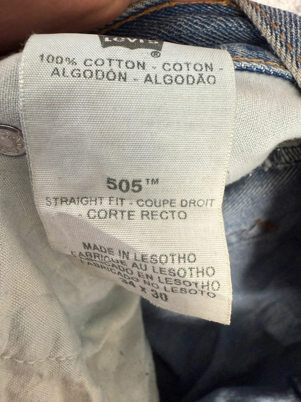 Pantalon baggy jean large skater Japanese balloon streetwear JNCO y2k vintage hip-hop 34US n•22