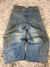 Pantalon baggy jean large skater Japanese balloon streetwear JNCO y2k vintage hip-hop 34US n•22