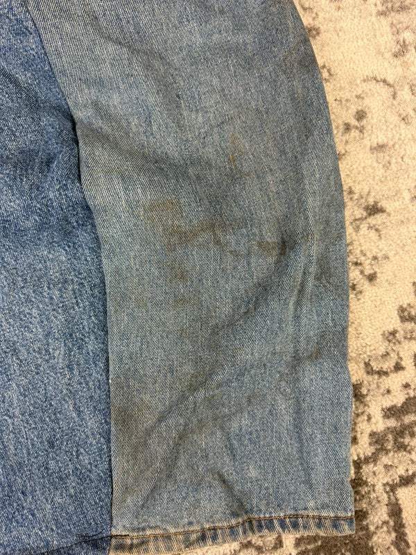 Pantalon baggy jean large skater Japanese balloon streetwear JNCO y2k vintage hip-hop 34US n•22