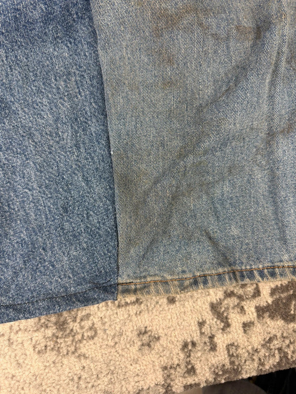 Pantalon baggy jean large skater Japanese balloon streetwear JNCO y2k vintage hip-hop 34US n•22