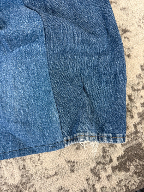 Pantalon baggy jean large skater Japanese balloon streetwear JNCO y2k vintage hip-hop 36US n•23