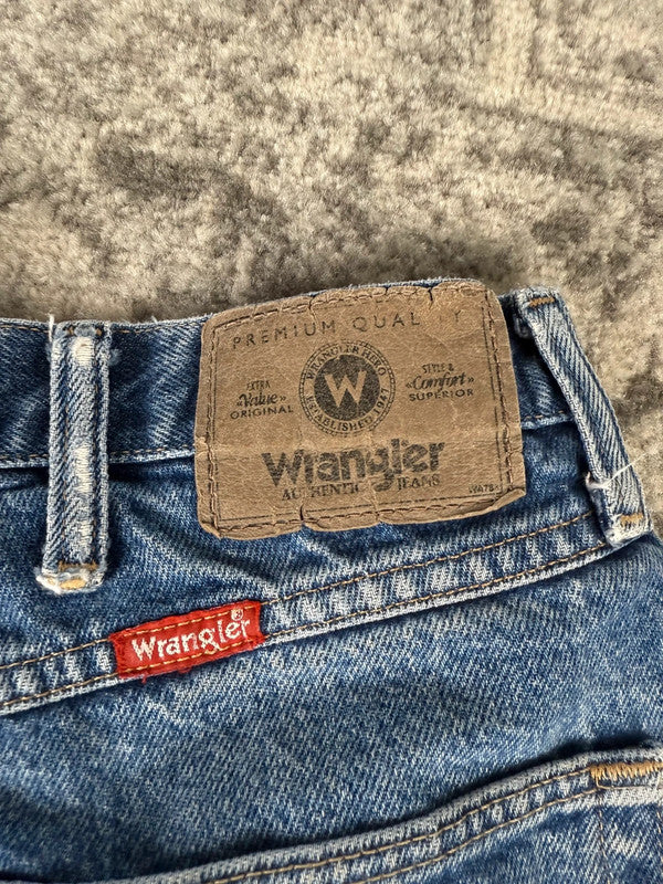 Pantalon baggy jean large skater Japanese balloon streetwear JNCO y2k vintage hip-hop 36US n•23