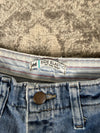 Pantalon baggy jean large skater Japanese balloon streetwear JNCO y2k vintage hip-hop 30US n•25