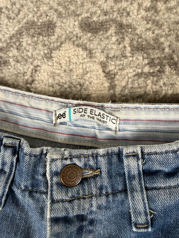 Pantalon baggy jean large skater Japanese balloon streetwear JNCO y2k vintage hip-hop 30US n•25