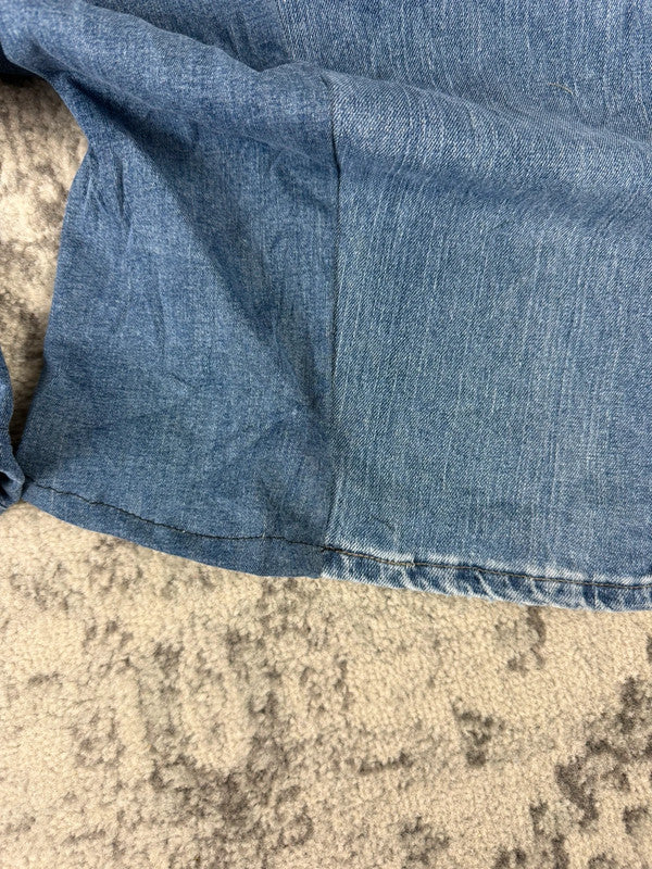 Pantalon baggy jean large skater Japanese balloon streetwear JNCO y2k vintage hip-hop 30US n•25