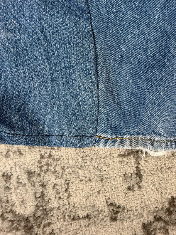 Pantalon baggy jean large skater Japanese balloon streetwear JNCO y2k vintage hip-hop L n•26