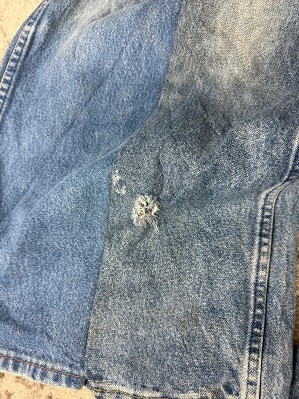 Pantalon baggy jean large skater Japanese balloon streetwear JNCO y2k vintage hip-hop 35US n•28