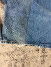 Pantalon baggy jean large skater Japanese balloon streetwear JNCO y2k vintage hip-hop 35US n•28
