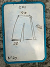 Pantalon baggy jean large skater Japanese balloon streetwear JNCO y2k vintage hip-hop L n•30