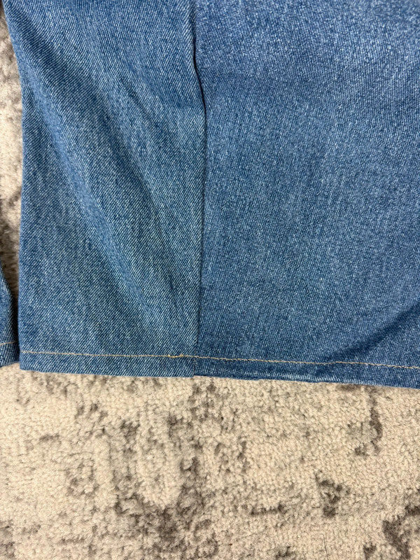 Pantalon baggy jean large skater Japanese balloon streetwear JNCO y2k vintage hip-hop L n•30