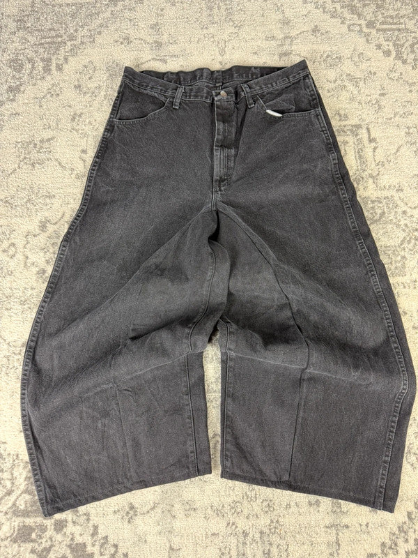 Pantalon baggy jean large skater Japanese balloon streetwear JNCO y2k vintage hip-hop 36US n•32