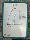 Pantalon baggy jean large skater Japanese balloon streetwear JNCO y2k vintage hip-hop 36US n•32